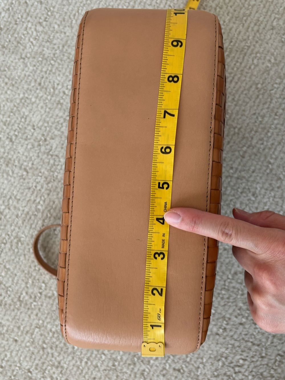 Fossil Woven Leather Bag - Picture 7 of 11